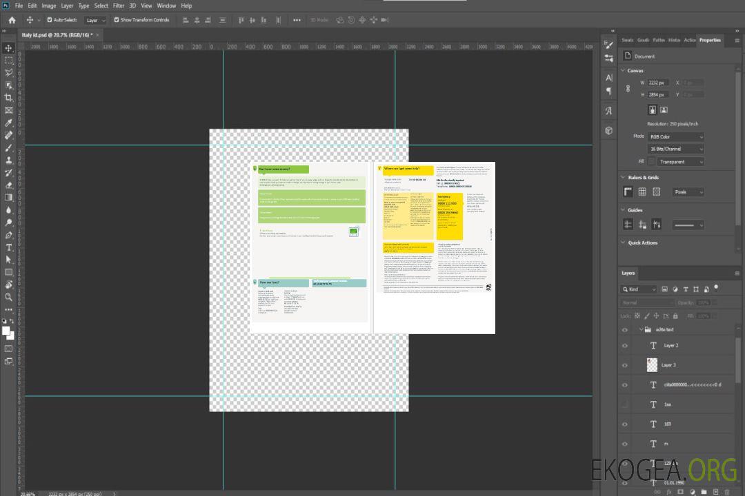 Royaume-Uni British Gas Business Utility Bill, modèle Word et PDF, 4 pages 3-4 template